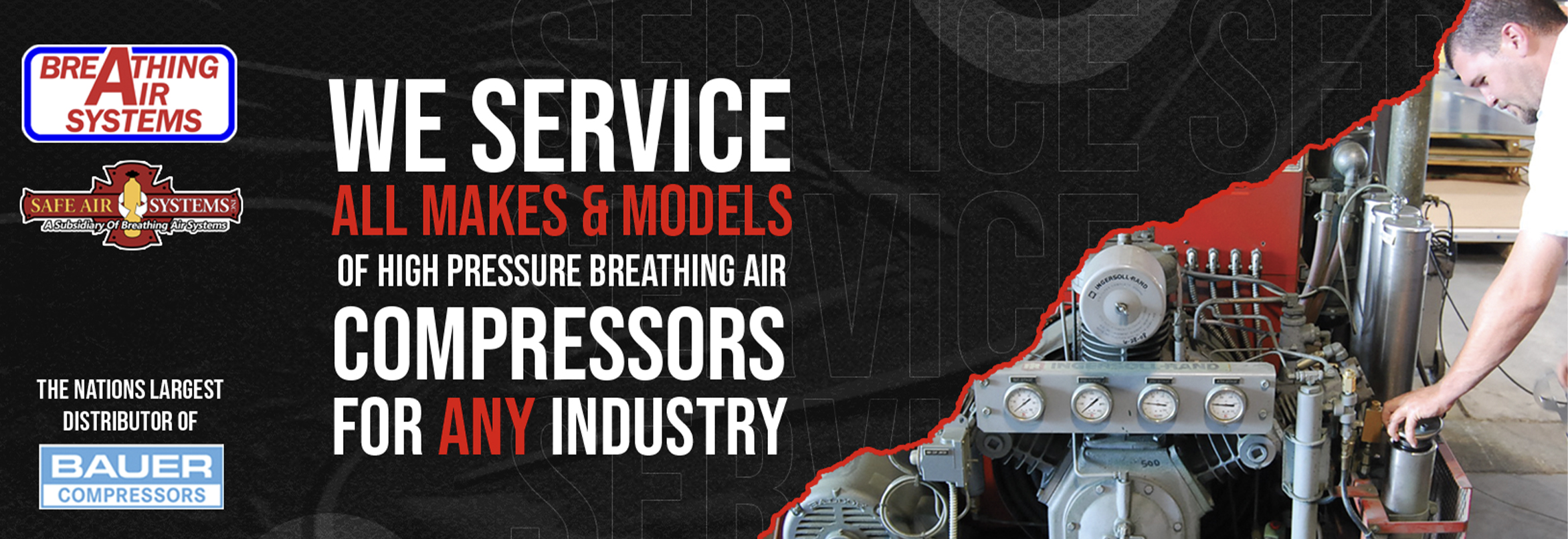 Breathing Air Compressor Service Department | Breathing Air Systems
